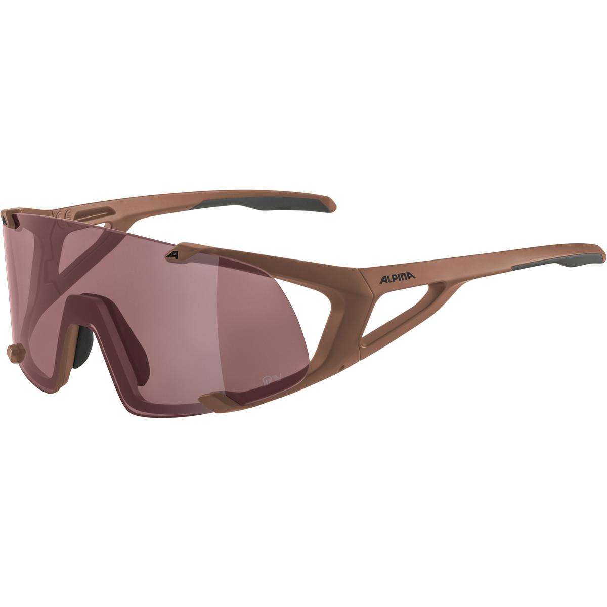 Alpina Lunettes - Sonic HR Q-Lite - Midnight-grey Matt / Mirror Silver