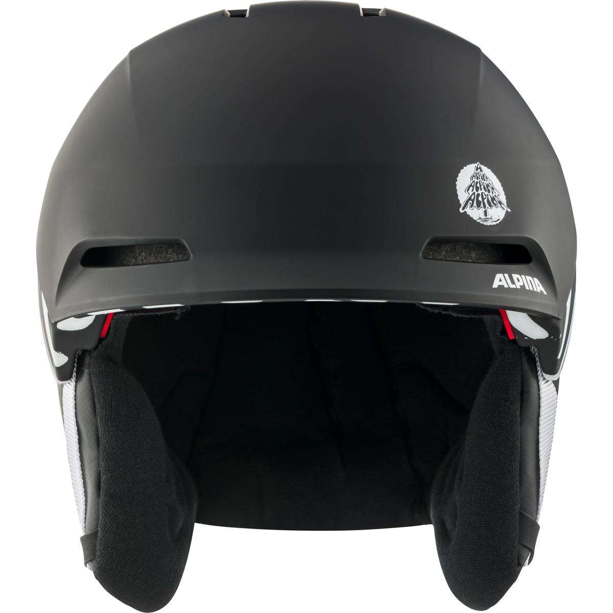 Casco Da Sci ALPINA Nax Unisex Adulto - Taglia 51-55, Grigio Mezzanotte, Con Ventilazione Regolabile