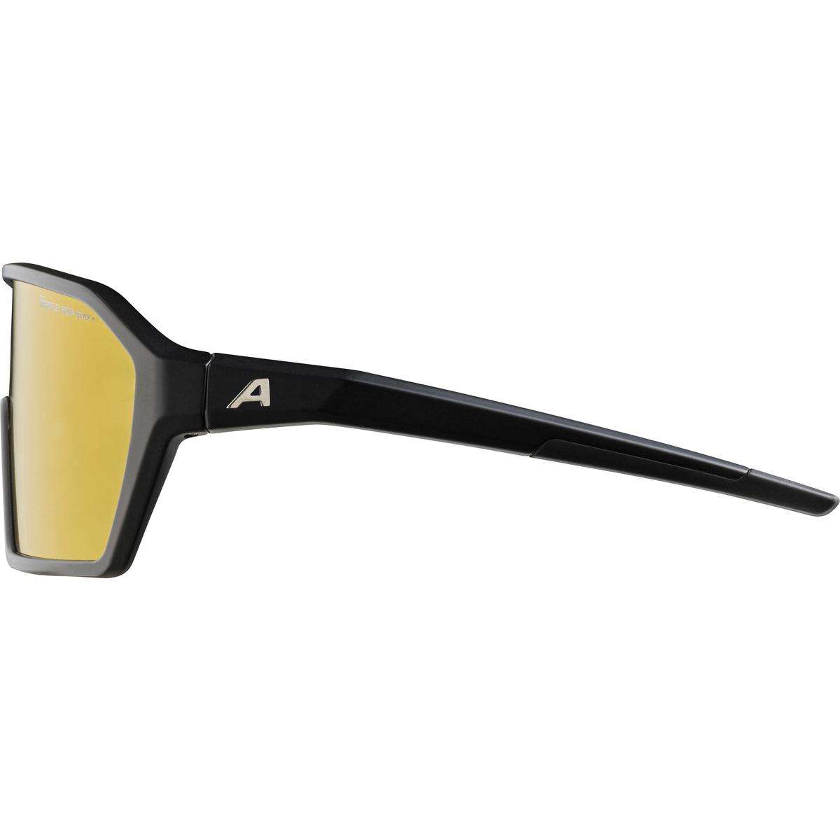 ALPINA Unisex - Volwassenen, HAWKEYE QV Sportbril, black matt, One Size