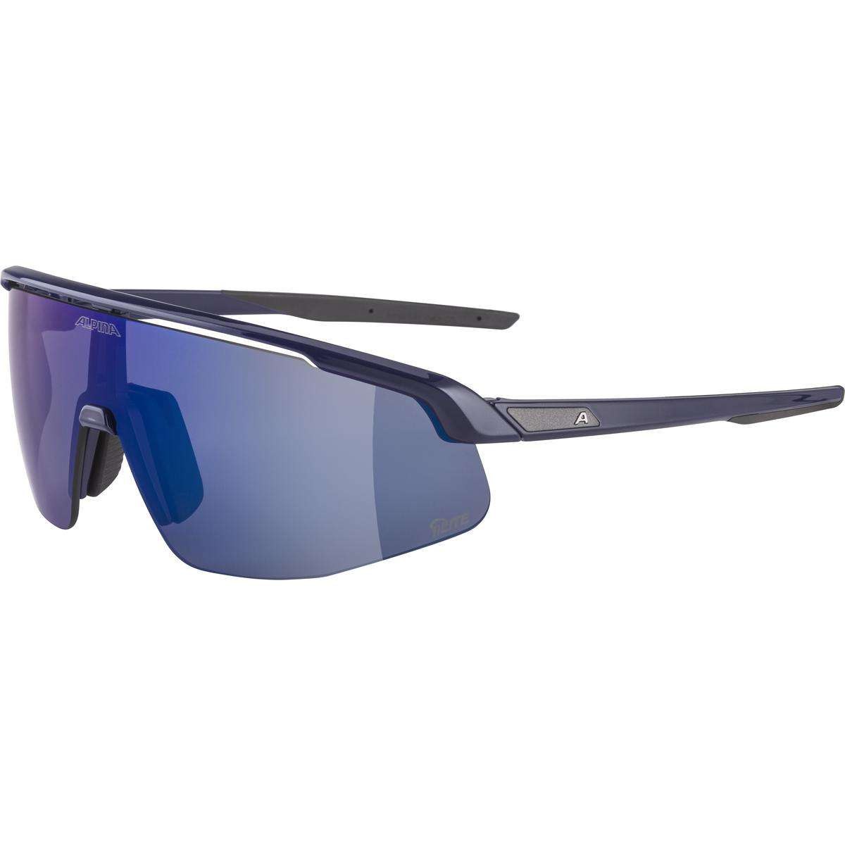ALPINA Turbo HR – Lunettes De Sport Shield, Anti-Buée, Réglables, Champ Large, Pour VTT Et Route