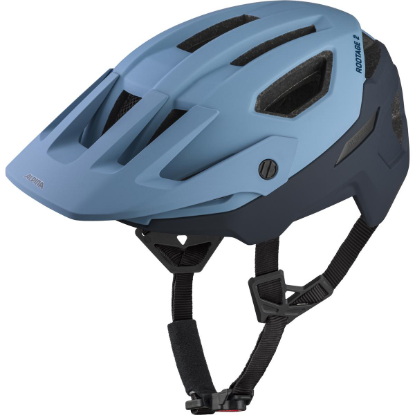 ALPINA Stan MIPS Casco Bici Unisex: Nero Opaco, Taglia 60-64 Cm, Per MTB E Trail