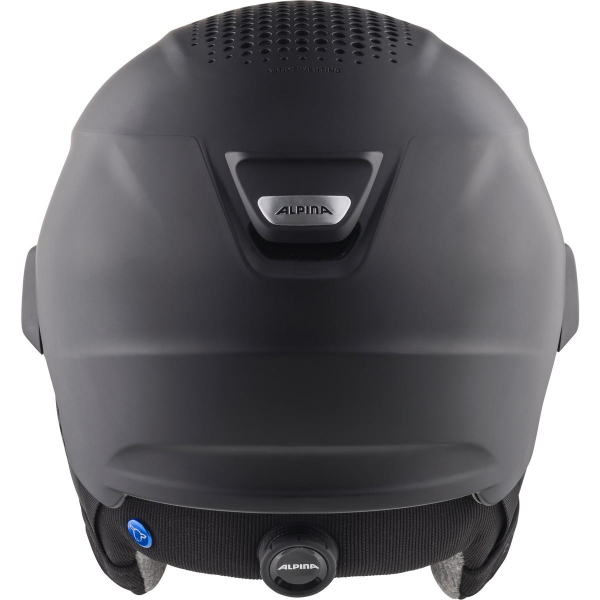 Casque De Ski ALPINA ORO QV MIPS – Gunmetal Matt, 55-59 Cm – Visière QuattroVarioflex, Sécurité MIPS
